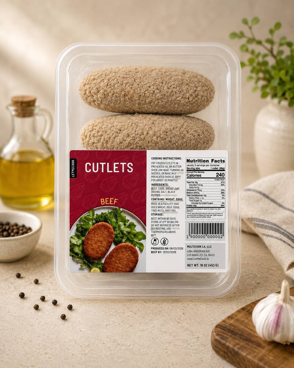 Beef Cutlets