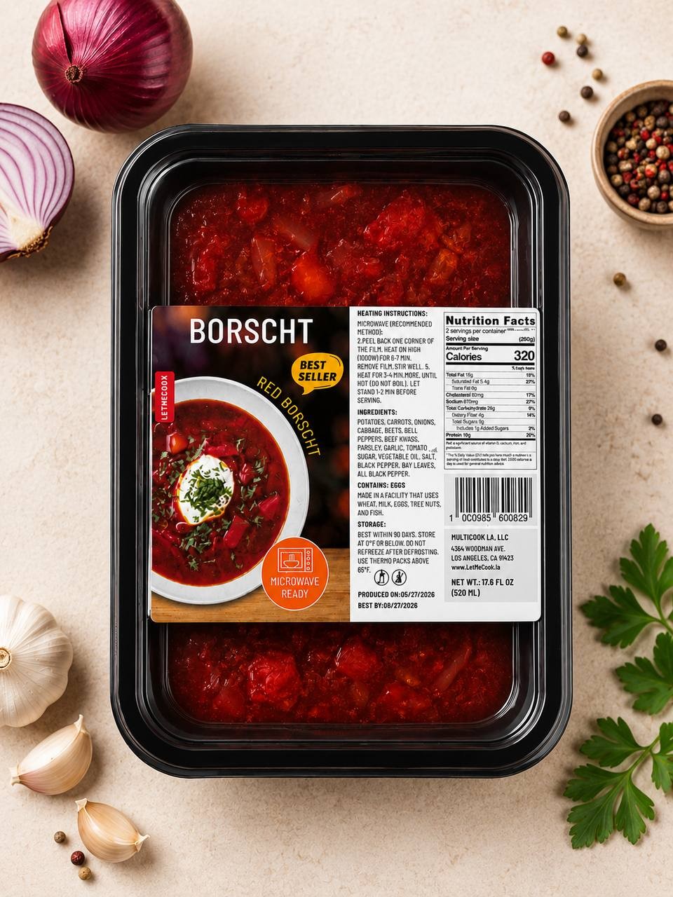 Ready-to-Heat Red Borscht